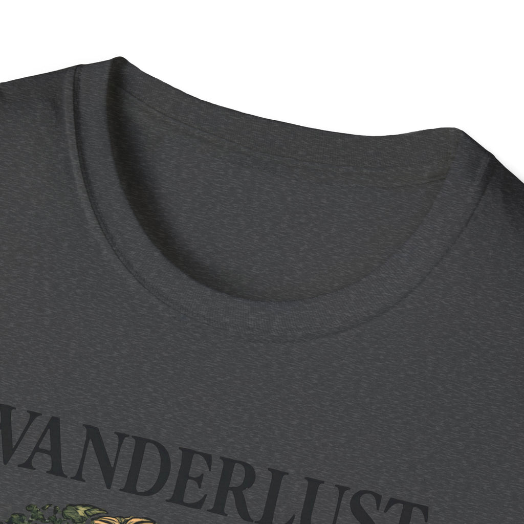 Lush Tropical Floral Scene T-Shirt