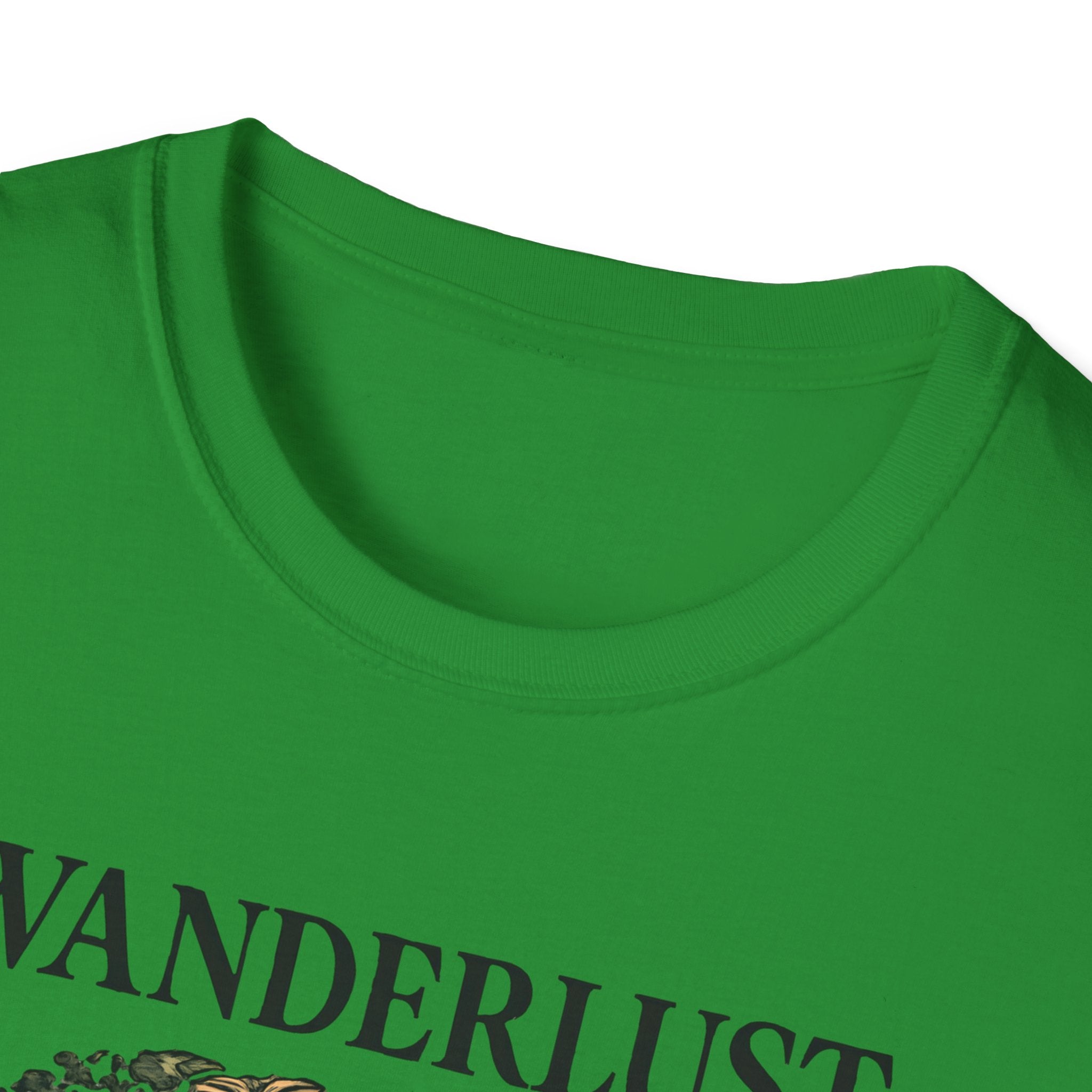 Lush Tropical Floral Scene T-Shirt