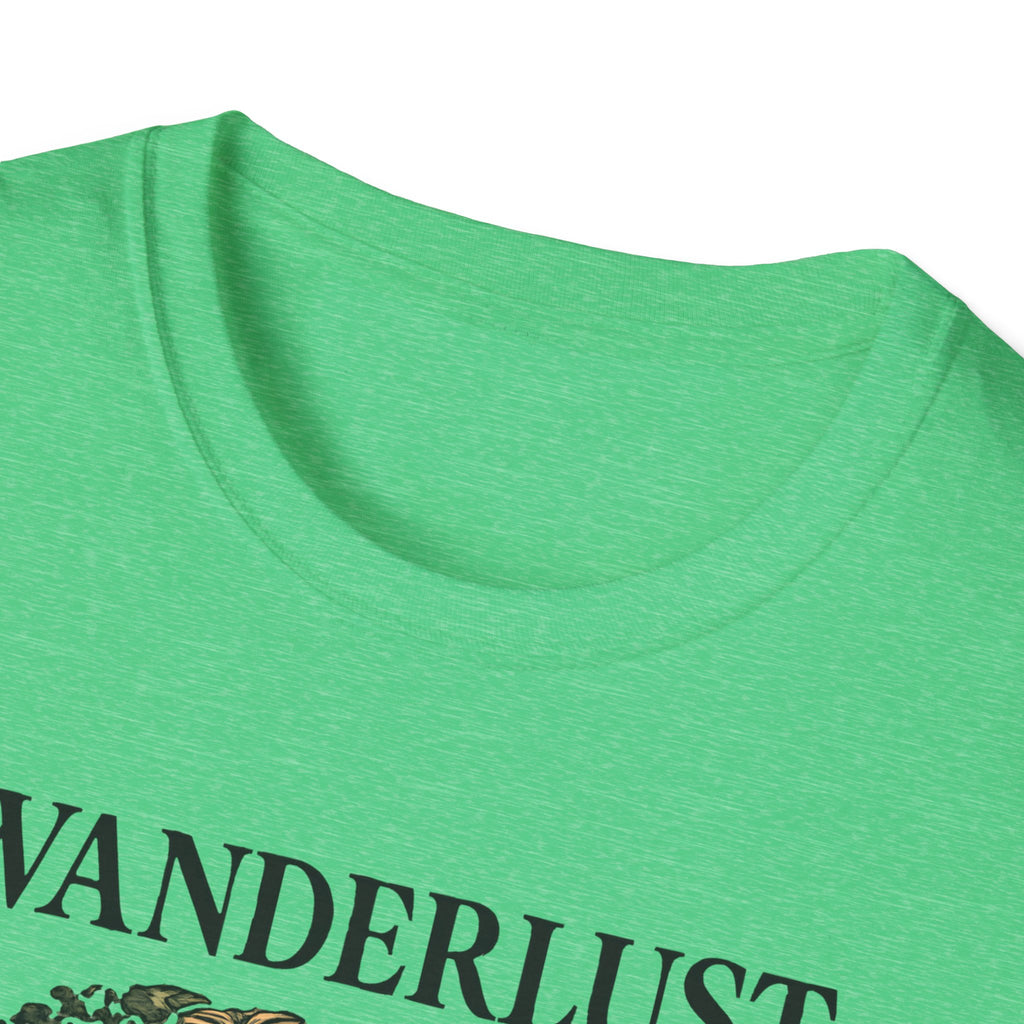Lush Tropical Floral Scene T-Shirt