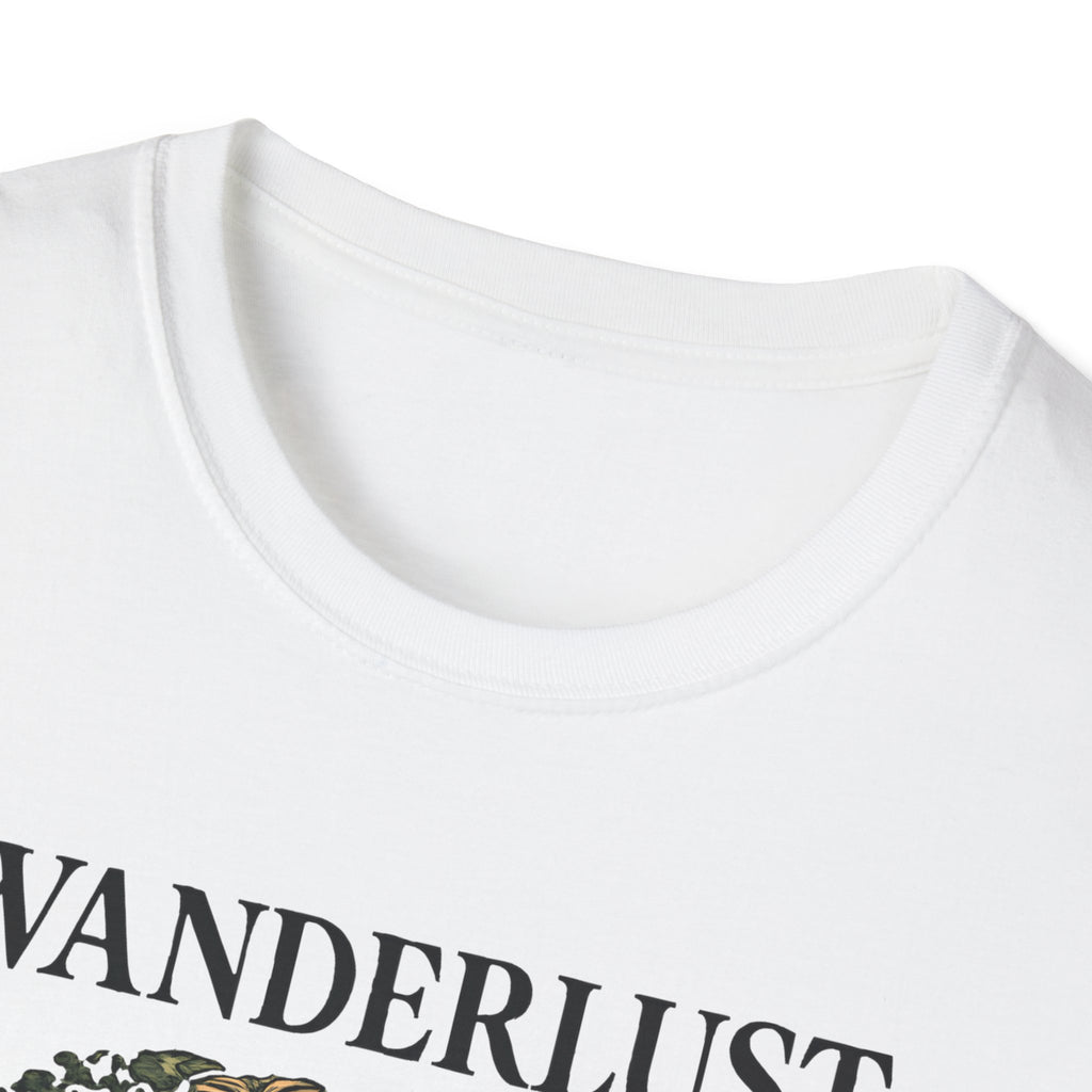 Lush Tropical Floral Scene T-Shirt
