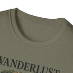 Lush Tropical Floral Scene T-Shirt