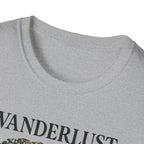 Lush Tropical Floral Scene T-Shirt